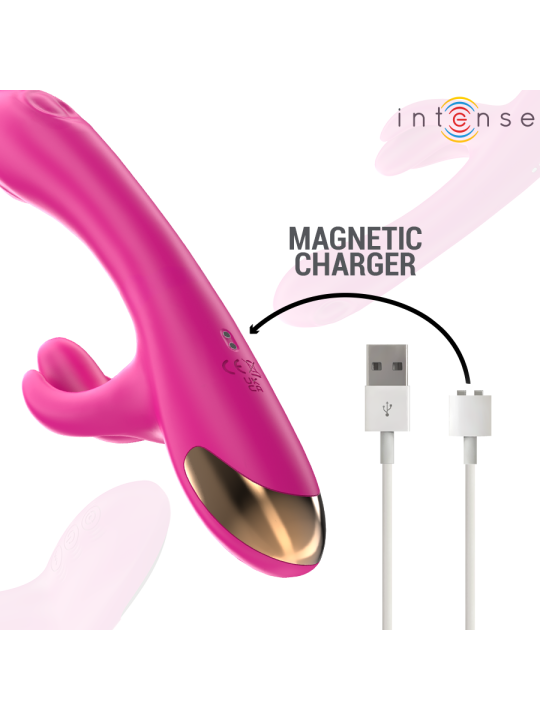 INTENSE - BRITNEY VIBRADOR MULTIFUNCIÓN RABBIT 23 CM ROSA