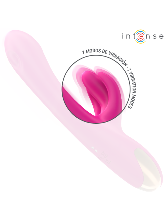 INTENSE - BRITNEY VIBRADOR MULTIFUNCIÓN RABBIT 23 CM ROSA