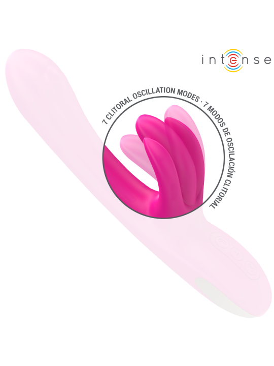INTENSE - BRITNEY VIBRADOR MULTIFUNCIÓN RABBIT 23 CM ROSA