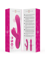 INTENSE - BRITNEY VIBRADOR MULTIFUNCIÓN RABBIT 23 CM ROSA
