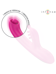 INTENSE - CHRISTINA VIBRADOR MULTIFUNCIÓN RABBIT 22.5 CM ROSA