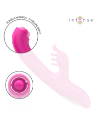 INTENSE - CHRISTINA VIBRADOR MULTIFUNCIÓN RABBIT 22.5 CM ROSA