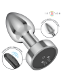 INTENSE - PLUG ANAL 10 VIBRACIONES METAL CON CONTROL REMOTO S