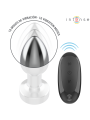 INTENSE - PLUG ANAL 10 VIBRACIONES METAL CON CONTROL REMOTO S