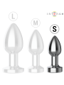 INTENSE - PLUG ANAL 10 VIBRACIONES METAL CON CONTROL REMOTO S