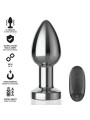 INTENSE - PLUG ANAL 10 VIBRACIONES METAL CON CONTROL REMOTO M