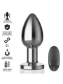 INTENSE - PLUG ANAL 10 VIBRACIONES METAL CON CONTROL REMOTO L