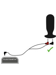 ELECTRASTIM - CABLES DE ESTIMULACIÓN 90 GRADOS