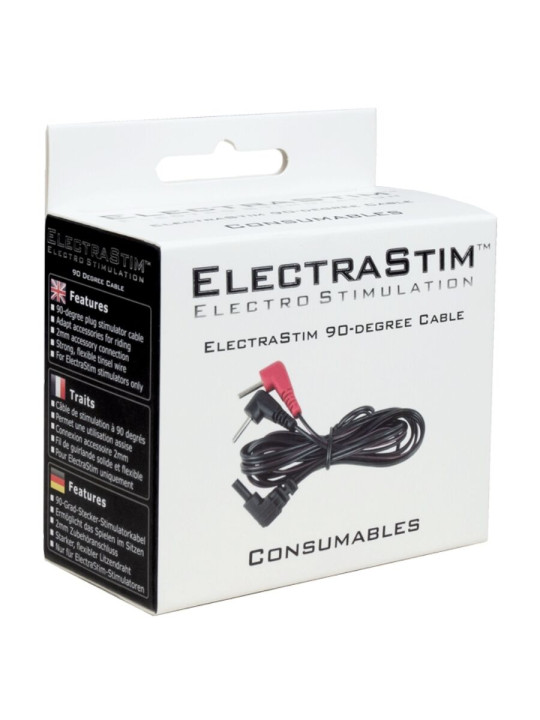 ELECTRASTIM - CABLES DE ESTIMULACIÓN 90 GRADOS