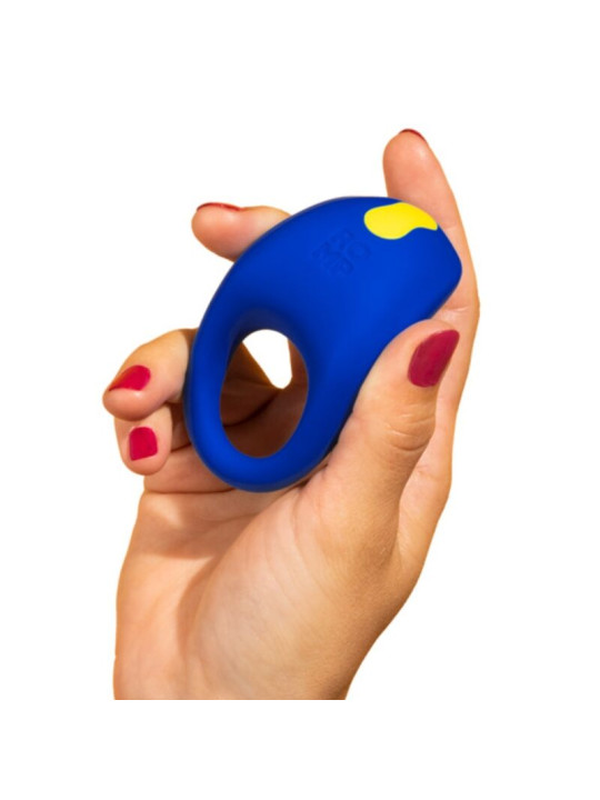 ROMP - JUKE ANILLO DE SILICONA PARA PENE CON VIBRADOR DE ESTIMULACIÓN DE CLÍTORIS