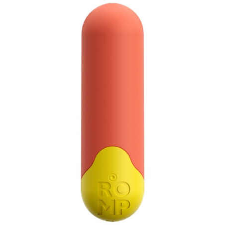 ROMP - RIOT BALA VIBRADORA MULTIFUNCIÓN NARANJA + AMARILLA
