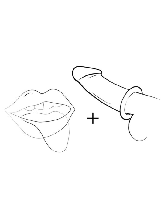 ROMP - REMIX TRIO SET DE 3 ANILLOS PARA PENE SILICONA MORADO