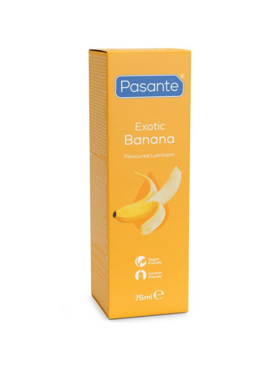 PASANTE - LUBRICANTE SABOR BANANA A BASE DE AGUA 75 ML