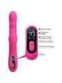 PRETTY LOVE - WINTERS VIBRADOR RABBIT MULTIFUNCIÓN CON PANTALLA LED ROSA