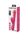 PRETTY LOVE - WINTERS VIBRADOR RABBIT MULTIFUNCIÓN CON PANTALLA LED ROSA