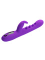 PRETTY LOVE - SABIEN VIBRADOR RABBIT CON ESTIMULACIÓN POR GOLPETEOS Y LED MORADO