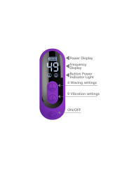 PRETTY LOVE - SABIEN VIBRADOR RABBIT CON ESTIMULACIÓN POR GOLPETEOS Y LED MORADO