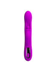 PRETTY LOVE - YALANDA VIBRADOR RABBIT OSCILANTE CON PANTALLA LED MORADO