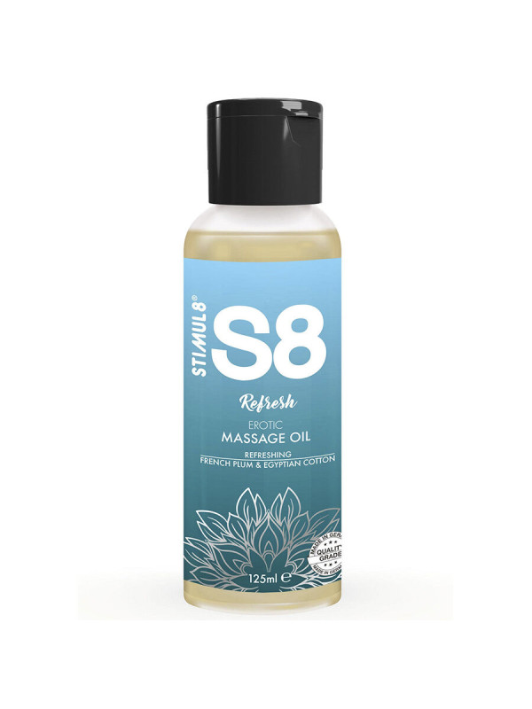 STIMUL8 - S8 REFRESH ACEITE DE MASAJE ALGODÓN 125 ML