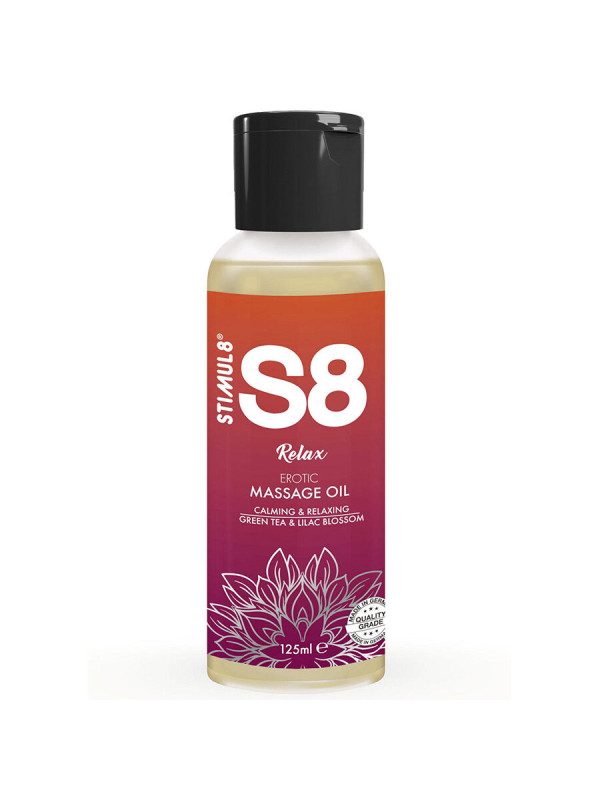 STIMUL8 - S8 RELAX ACEITE DE MASAJE TÉ VERDE 125 ML