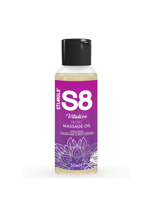STIMUL8 - S8 VITALIZE ACEITE DE MASAJE ERÓTICO LIMA 50 ML