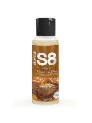 STIMUL8 - S8 4 EN 1 LUBRICANTE POSTRE CHOCOLATE Y CARAMELO SALADO 125 ML