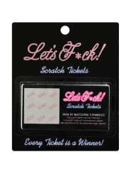 KHEPER GAMES - LET’S F*CK! TARJETAS DE RASCAR