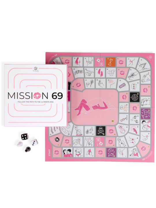 SECRET PLAY - JUEGO DE MESA PARA PAREJAS "MISSION 69"