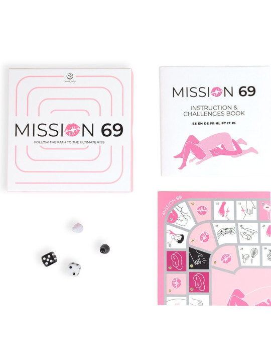 SECRET PLAY - JUEGO DE MESA PARA PAREJAS "MISSION 69"