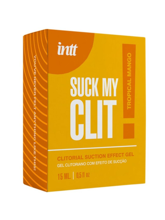 INTT - SUCK MY CLIT GEL EFECTO SUCCIÓN TROPICAL MANGO 15 ML