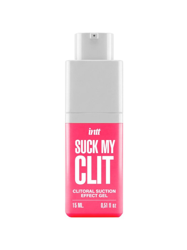 INTT - SUCK MY CLIT GEL EFECTO SUCCIÓN FRESAS SILVESTRES 15 ML