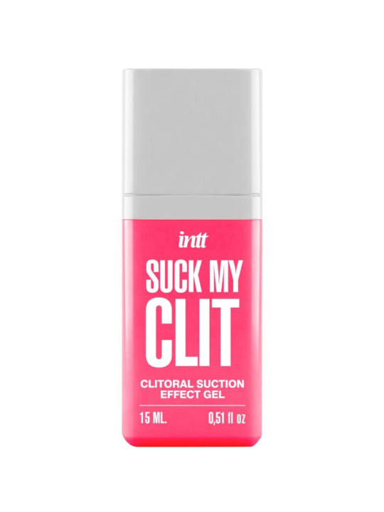 INTT - SUCK MY CLIT GEL EFECTO SUCCIÓN FRESAS SILVESTRES 15 ML