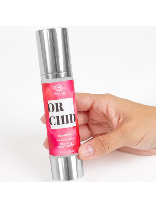 SECRETPLAY - ORCHID LOCIÓN PIEL DE SEDA PARA MUJERES 50 ML