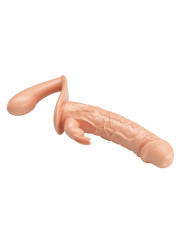 BAILE - CHARLOTTE ARNÉS HOLLOW STRAP-ON DOBLE PENETRACIÓN NATURAL