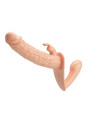 BAILE - CHARLOTTE ARNÉS HOLLOW STRAP-ON DOBLE PENETRACIÓN NATURAL