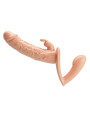 BAILE - CHARLOTTE ARNÉS HOLLOW STRAP-ON DOBLE PENETRACIÓN NATURAL