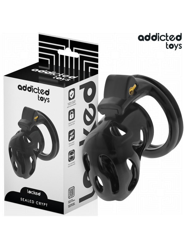 ADDICTED TOYS LOCKED - SEALED CRYPT JAULA PARA PENE 8 CM