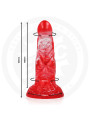 EPIC - AGNIS DILDO FUEGO CARMESÍ