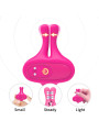 ARMONY - PINZAS PARA PEZONES MAGNÉTICA CON VIBRACIÓN FORMA CONEJO ROSA