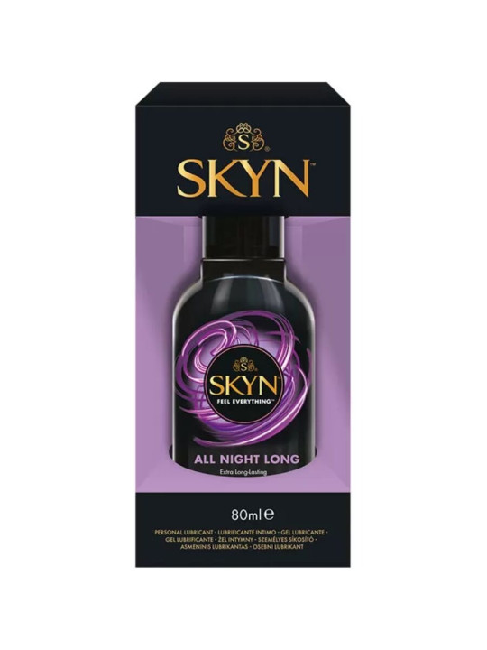 SKYN - LUBRICANTE ALL NIGHT LONG BASE DE SILICONA 80 ML