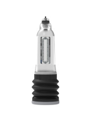 Bomba de vacío al agua Bathmate Hydromax6 de tubo transparente con escala de medida y base de fuelle negro