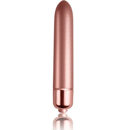 ROCKS-OFF - BALA VIBRADORA TOUCH OF VELVET ROSE BLOOM 10 VELOCIDADES