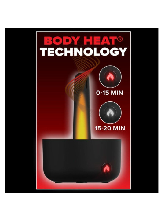 PDX ELITE - MILK ME HOTTER MASTURBADOR AUTOMÁTICO CON THRUSTING Y VIBRACIÓN EFECTO CALOR