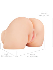 PDX ELITE - SHAKETHAT ASS MASTURBADOR VAGINA Y ANO REALÍSTICO CON VIBRACIÓN