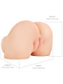 PDX ELITE - SHAKETHAT ASS MASTURBADOR VAGINA Y ANO REALÍSTICO CON VIBRACIÓN