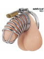 ADDICTED TOYS LOCKED - IRON CELL JAULA PARA PENE DE METAL 4 CM TALLA S