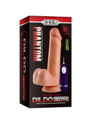 SHEQU - ADAM DILDO VIBRADOR CON CONTROL REMOTO 21 CM