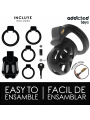 ADDICTED TOYS LOCKED - SILENT KEEP JAULA PARA PENE 7,5 CM