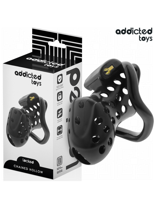ADDICTED TOYS LOCKED - CHAINED HOLLOW JAULA PARA PENE 10,5 CM