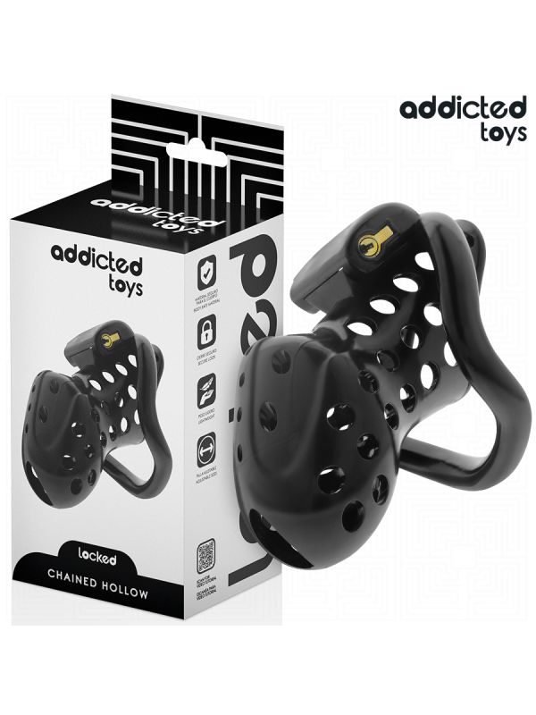 ADDICTED TOYS LOCKED - CHAINED HOLLOW JAULA PARA PENE 10,5 CM